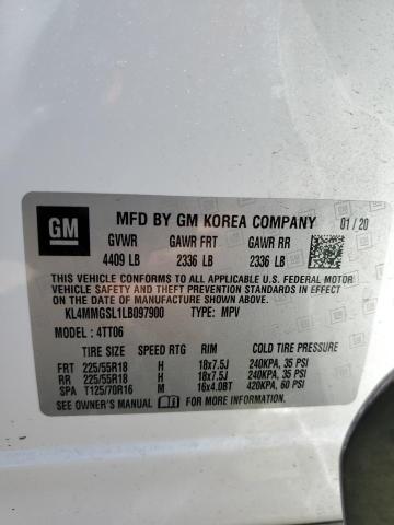 Photo 14 from auction – 2020 BUICK ENCORE GX with VIN KL4MMGSL1LB097900