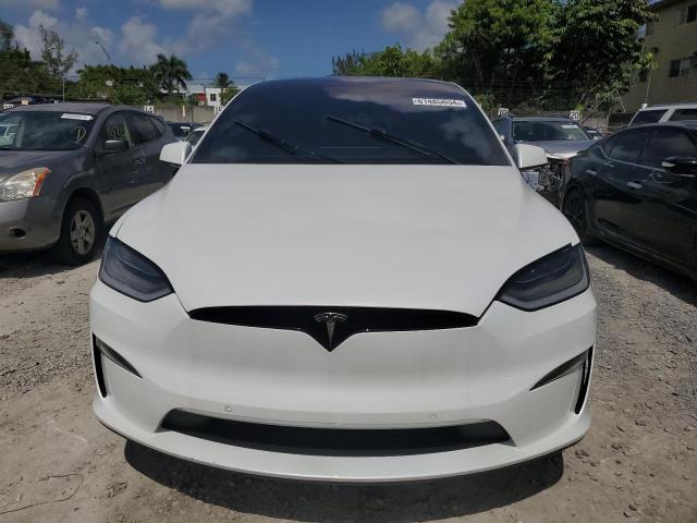 Photo 5 from auction – 2022 TESLA MODEL X with VIN 7SAXCBE58NF328817