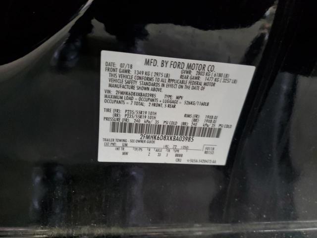 Photo 14 from auction – 2019 FORD FLEX LIMIT with VIN 2FMHK6D8XKBA03985