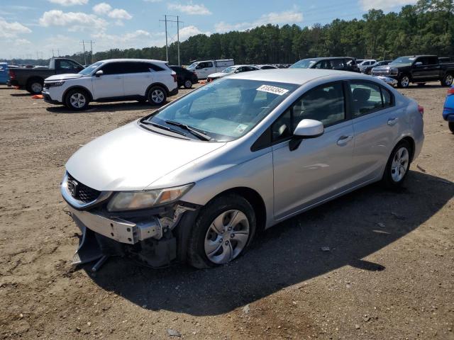 HONDA CIVIC LX 2013 with VIN 19XFB2F59DE283112 - Photo from auction