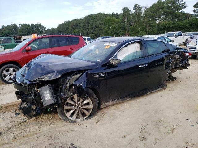 KIA OPTIMA EX 2018 with VIN 5XXGU4L35JG218628 - Photo from auction