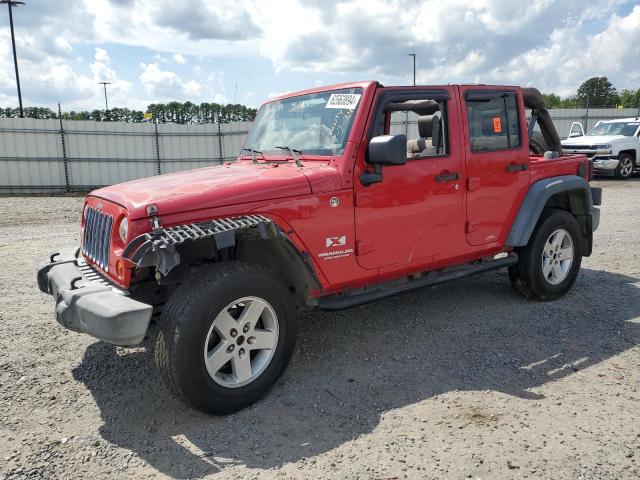 JEEP WRANGLER U 2008 with VIN 1J4GA39108L647043 - Photo from auction