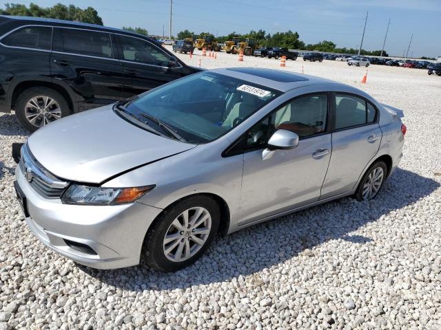 HONDA CIVIC EX 2012 with VIN 19XFB2F85CE061434 - Photo from auction