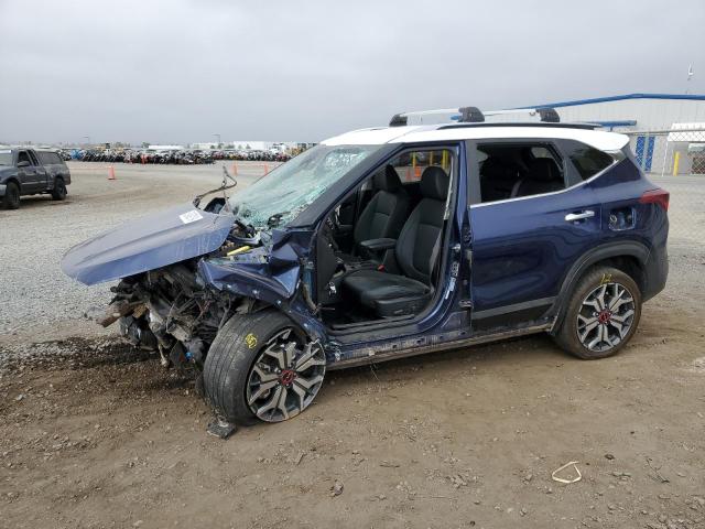 KIA SELTOS SX 2022 with VIN KNDETCA21N7342845 - Photo from auction