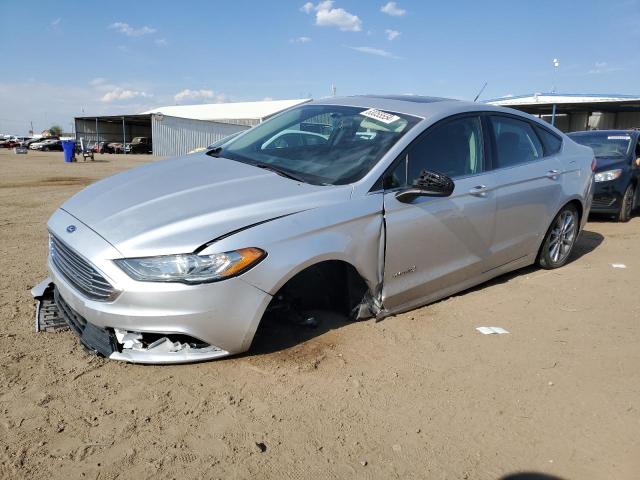 FORD FUSION SE 2017 with VIN 3FA6P0LU0HR325334 - Photo from auction