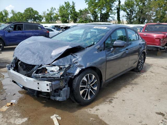 HONDA CIVIC EX 2014 with VIN 2HGFB2F80EH543334 - Photo from auction