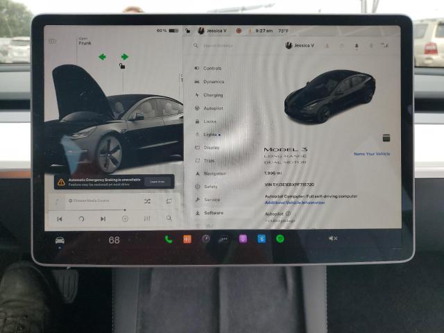 Photo 9 from auction – 2023 TESLA MODEL 3 with VIN 5YJ3E1EBXPF715720