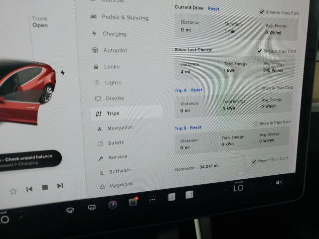 Photo 9 from auction – 2020 TESLA MODEL 3 with VIN 5YJ3E1EB9LF620334