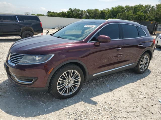 LINCOLN MKX RESERV 2018 with VIN 2LMPJ6LR4JBL23217 - Photo from auction