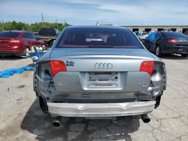 Photo 6 from auction – 2008 AUDI A4 2.0T QU with VIN WAUDF78EX8A165517