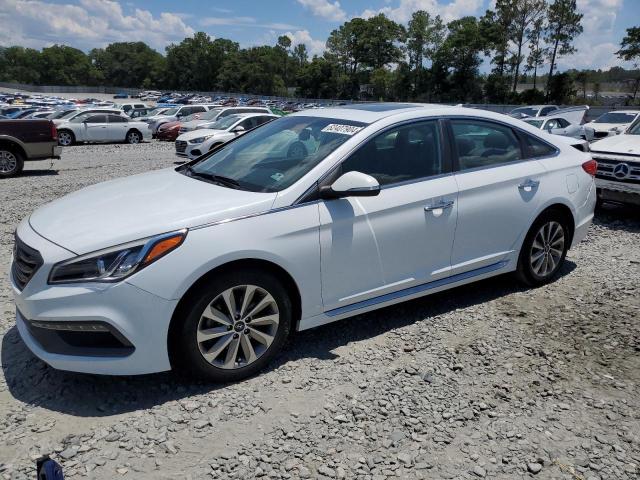 HYUNDAI SONATA SPO 2016 with VIN 5NPE34AF5GH396916 - Photo from auction