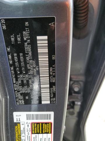 Photo 14 from auction – 2020 TOYOTA HIGHLANDER with VIN 5TDCZRBH6LS514348