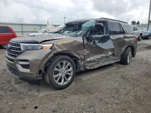 FORD EXPLORER X 2021 with VIN 1FMSK8DH2MGB59032 - Photo from auction