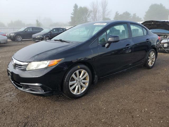 HONDA CIVIC EXL 2012 with VIN 2HGFB2F95CH122019 - Photo from auction
