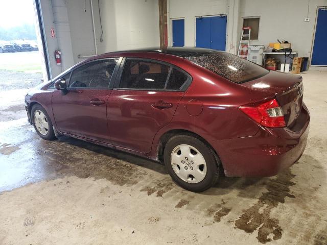 Photo 2 from auction – 2012 HONDA CIVIC LX with VIN 2HGFB2F45CH018778