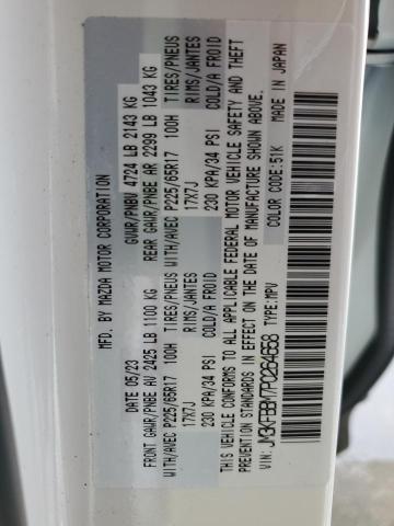 Photo 14 from auction – 2023 MAZDA CX-5 SELEC with VIN JM3KFBBM7P0264658