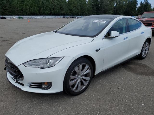 TESLA MODEL S 2014 with VIN 5YJSA1S19EFP61670 - Photo from auction