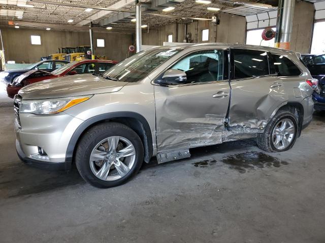 TOYOTA HIGHLANDER 2015 with VIN 5TDDKRFH4FS216839 - Photo from auction