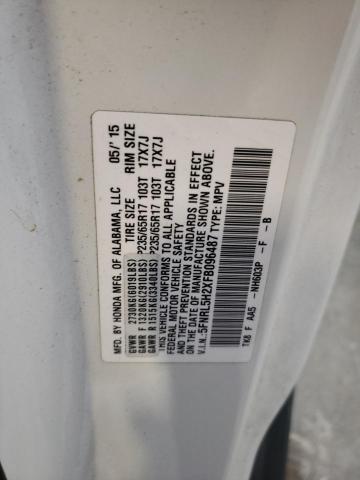 Photo 14 from auction – 2015 HONDA ODYSSEY LX with VIN 5FNRL5H2XFB096487