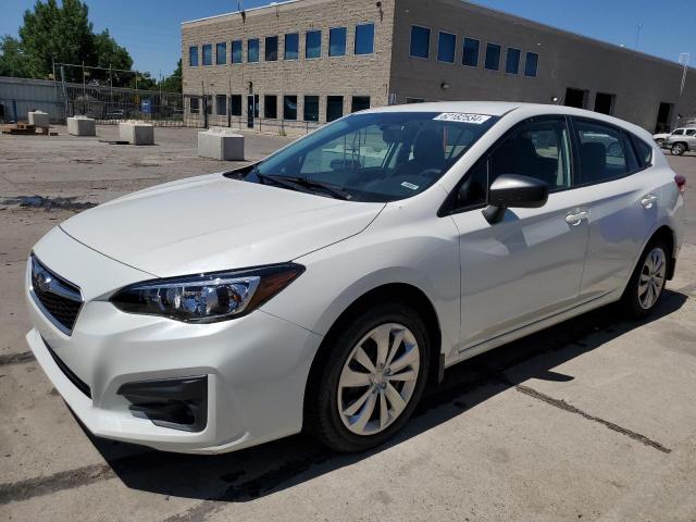 SUBARU IMPREZA 2019 with VIN 4S3GTAB63K3708385 - Photo from auction