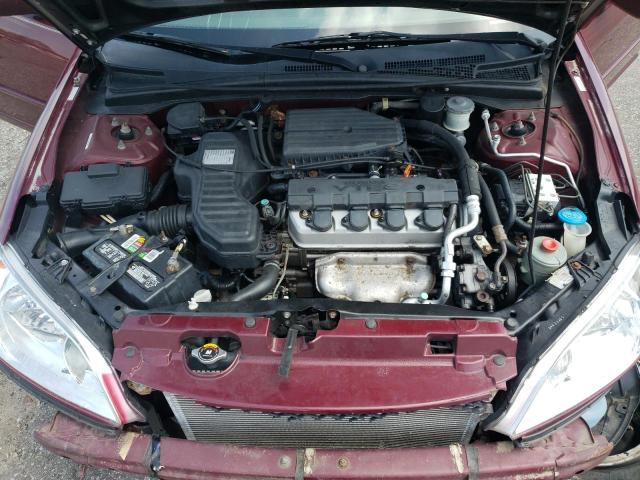 Photo 11 from auction – 2004 HONDA CIVIC EX with VIN 2HGES26784H562098