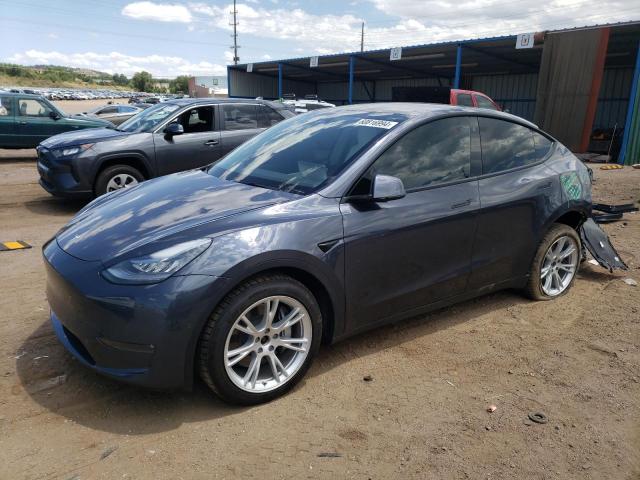 TESLA MODEL Y 2021 with VIN 5YJYGDEE5MF201653 - Photo from auction