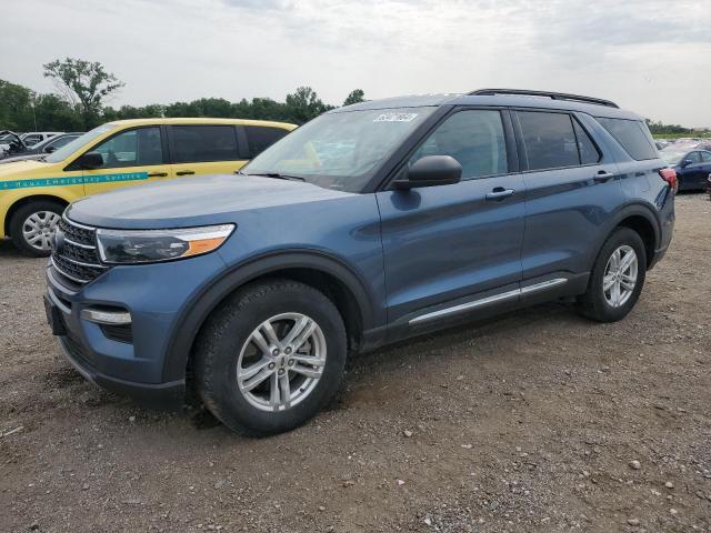 FORD EXPLORER X 2020 with VIN 1FMSK8DH8LGB93345 - Photo from auction