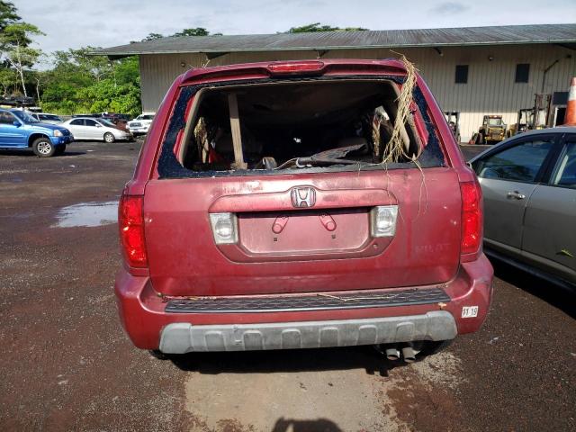 Photo 6 from auction – 2005 HONDA PILOT EXL with VIN 2HKYF18565H528627