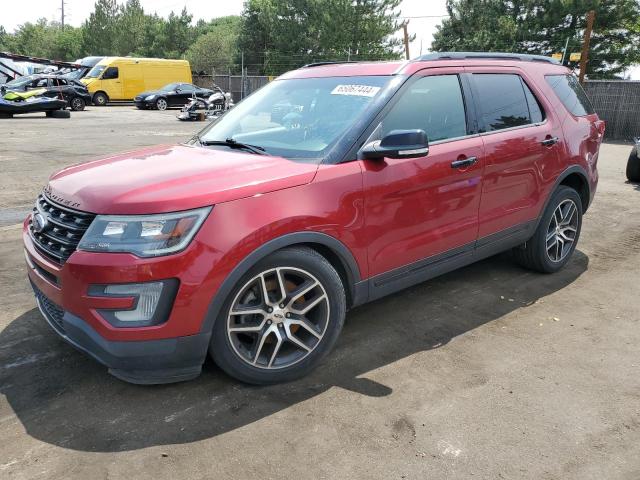 FORD EXPLORER S 2017 with VIN 1FM5K8GT8HGA64073 - Photo from auction