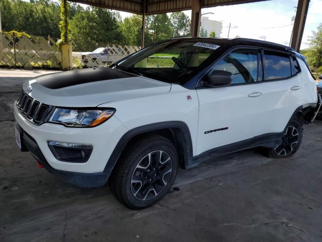 JEEP COMPASS TR 2021 with VIN 3C4NJDDB8MT590544 - Photo from auction