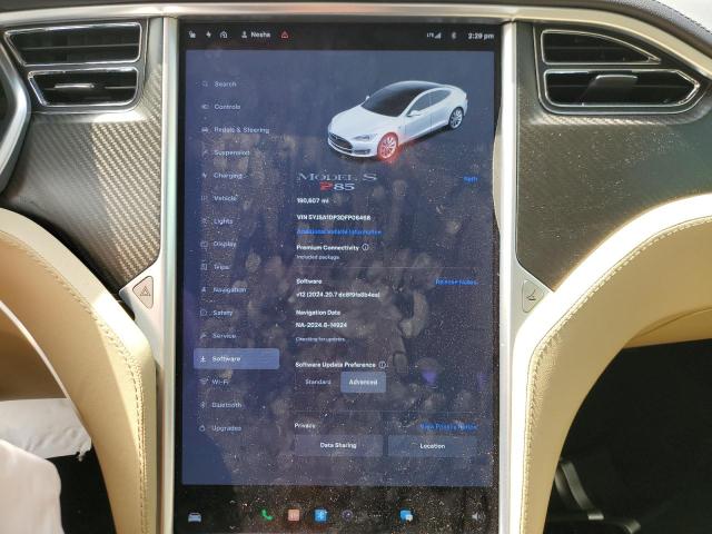 Photo 9 from auction – 2013 TESLA MODEL S with VIN 5YJSA1DP3DFP06468