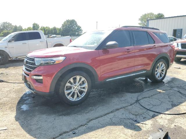 FORD EXPLORER X 2021 with VIN 1FMSK7DH5MGA37534 - Photo from auction