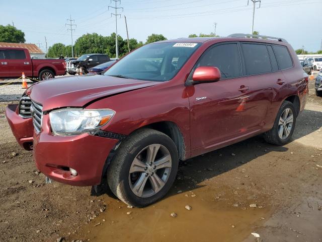 TOYOTA HIGHLANDER 2009 with VIN JTEES43A692116764 - Photo from auction