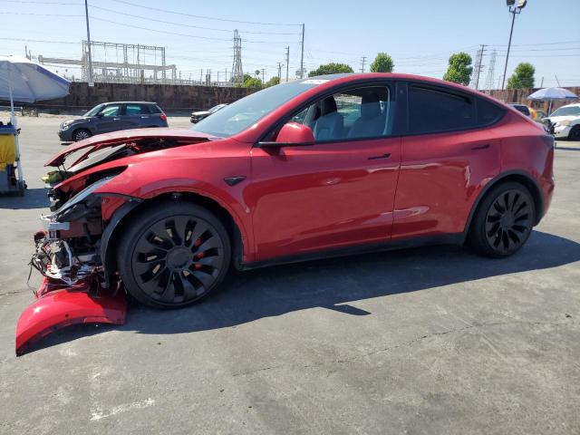 TESLA MODEL Y 2022 with VIN 7SAYGDEF1NF341003 - Photo from auction