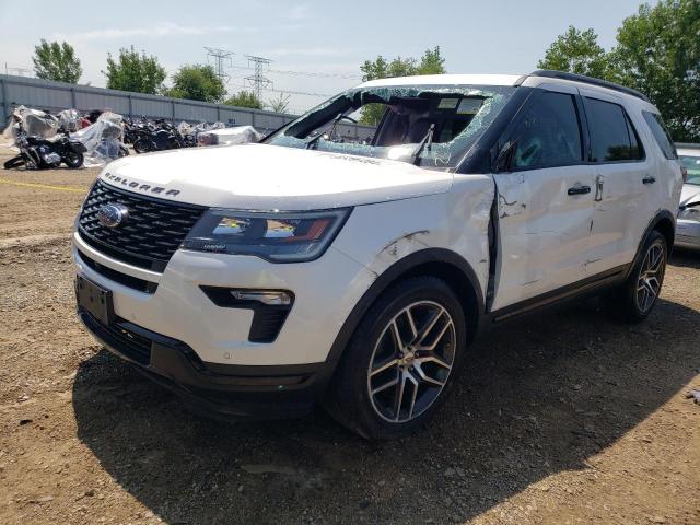 Photo 1 from auction – 2018 FORD EXPLORER S with VIN 1FM5K8GT7JGA24198