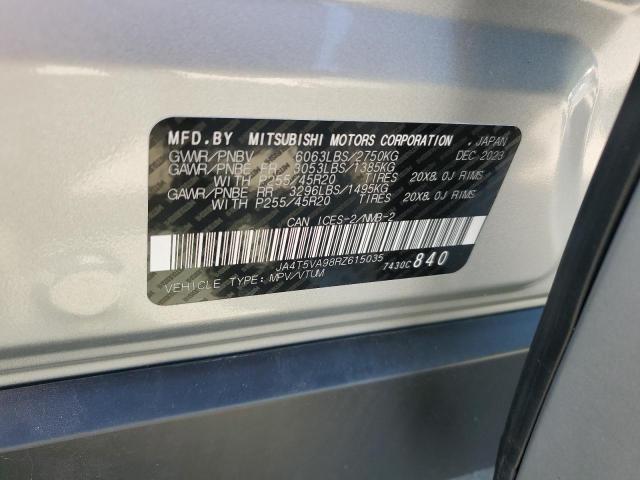 Photo 14 from auction – 2024 MITSUBISHI OUTLANDER with VIN JA4T5VA98RZ615035