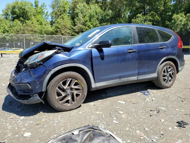 Photo 1 from auction – 2016 HONDA CR-V SE with VIN 5J6RM4H46GL033565