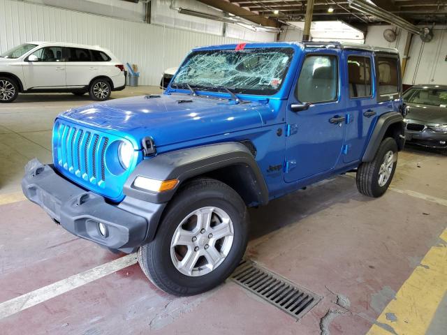 JEEP WRANGLER U 2021 with VIN 1C4HJXDN5MW813982 - Photo from auction