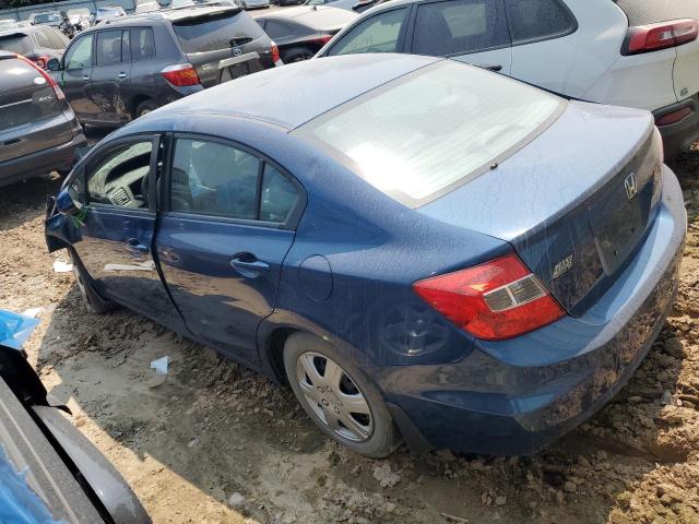 Photo 2 from auction – 2012 HONDA CIVIC LX with VIN 19XFB2F5XCE077473