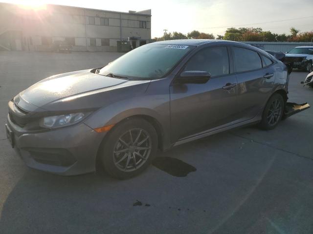 HONDA CIVIC EX 2018 with VIN 19XFC2F73JE023332 - Photo from auction