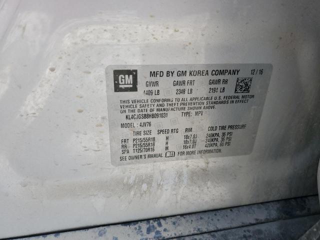 Photo 14 from auction – 2017 BUICK ENCORE ESS with VIN KL4CJGSB8HB091031