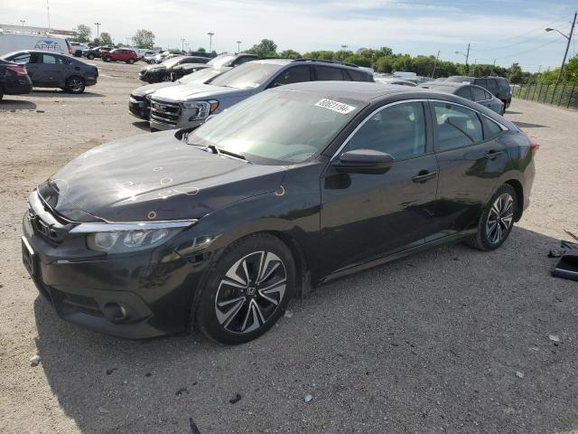 HONDA CIVIC EX 2017 with VIN 19XFC1F33HE000862 - Photo from auction