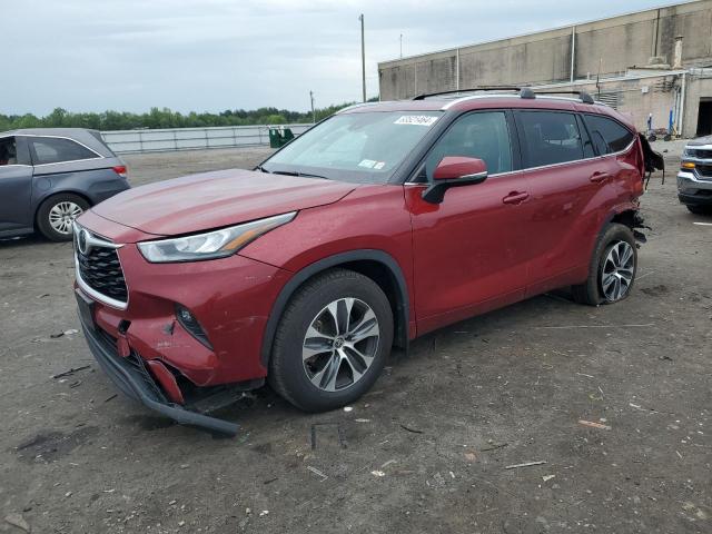 TOYOTA HIGHLANDER 2020 with VIN 5TDGZRBHXLS516377 - Photo from auction