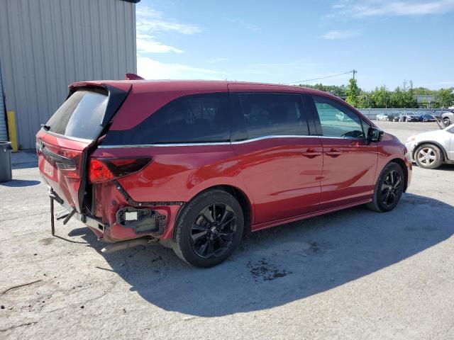 Photo 3 from auction – 2023 HONDA ODYSSEY SP with VIN 5FNRL6H76PB022583