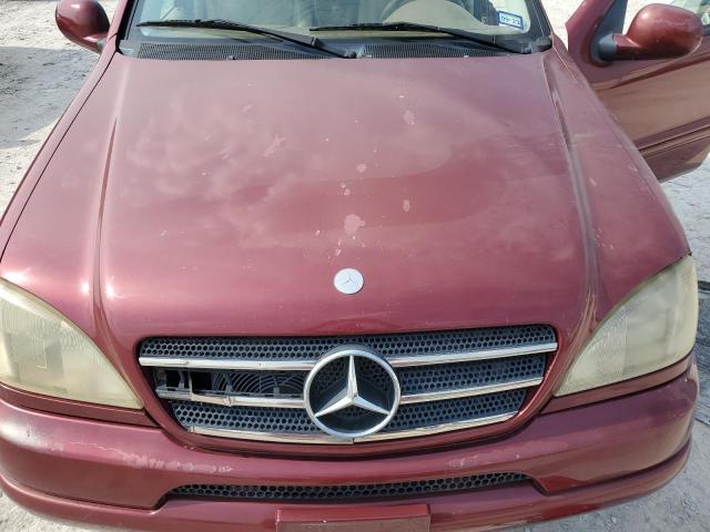 Photo 12 from auction – 2001 MERCEDES-BENZ ML 320 with VIN 4JGAB54E11A237279