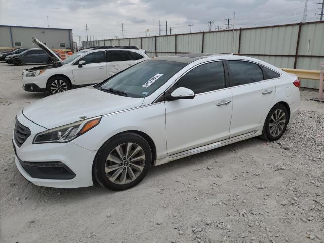 HYUNDAI SONATA SPO 2016 with VIN 5NPE34AF5GH376665 - Photo from auction