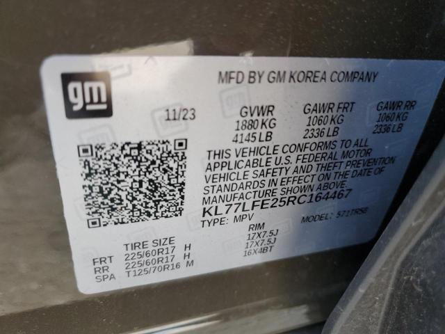 Photo 14 from auction – 2024 CHEVROLET TRAX LS with VIN KL77LFE25RC164467