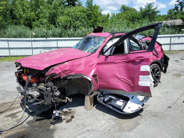 BMW X3 M COMPE 2021 with VIN 5YMTS0C06M9F46414 - Photo from auction