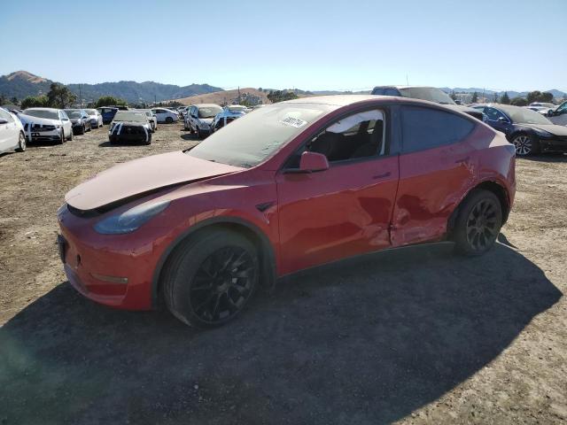 TESLA MODEL Y 2022 with VIN 7SAYGDEE5NF555337 - Photo from auction