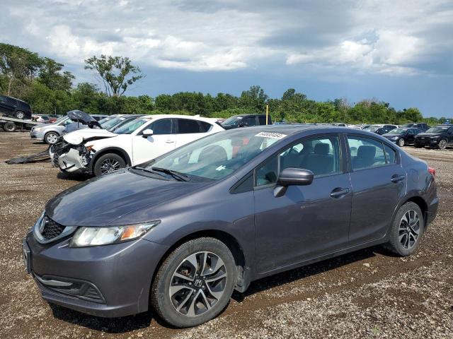 HONDA CIVIC EX 2014 with VIN 19XFB2F81EE037151 - Photo from auction
